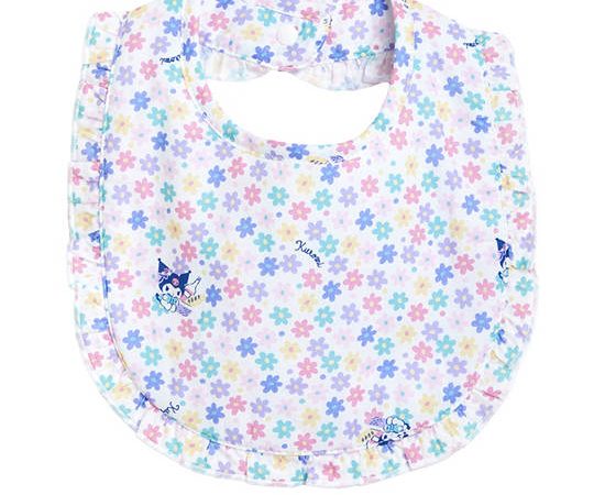 SANRIO Girl Infant Bib Kuromi Plum