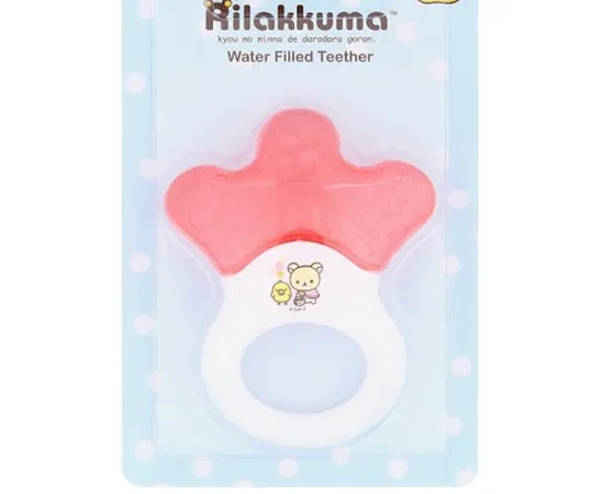 DISNEY Rilakkuma Tri Water Filled Teether