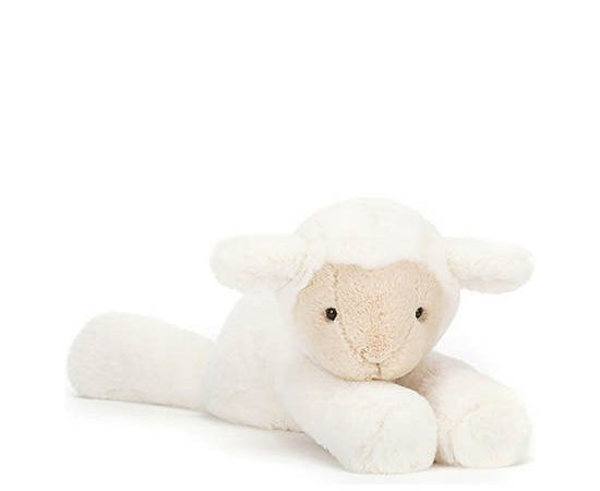 JELLYCAT Plush Smudge Lamb Original White