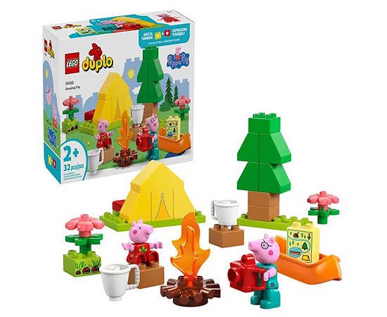 LEGO Block Toy Camping Trip 10452 Multi-Color