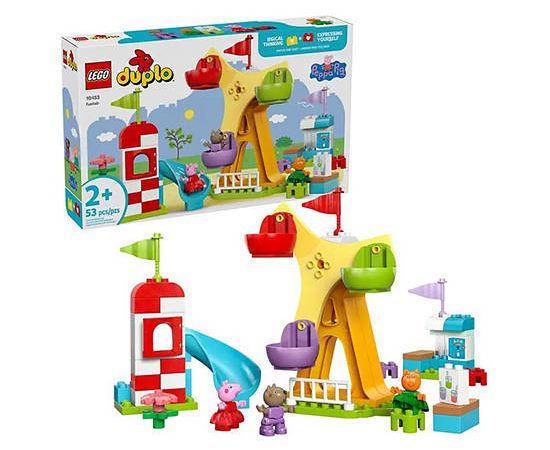 LEGO Block Toy Funfair 10453 Multi-Color