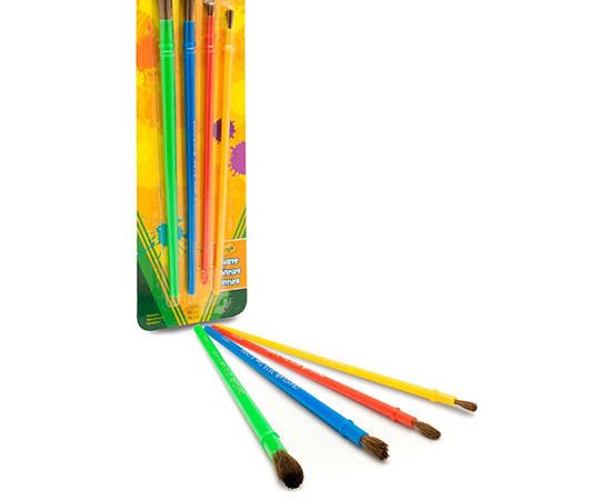 CRAYOLA Paint Brush Set 4 count