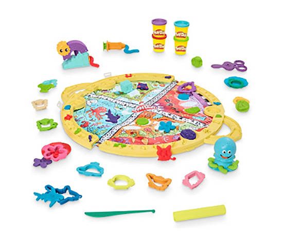 Play-Doh Compound Playmat Fold N Go Multi-Color