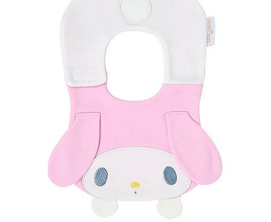 SANRIO Unisex Toddler Bib Face My Melody Pink