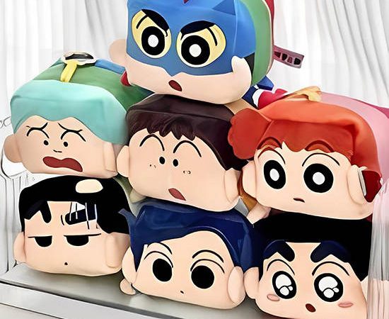CRAYON SHIN CHAN Blind Box Crayon Shinchan Square Shaped