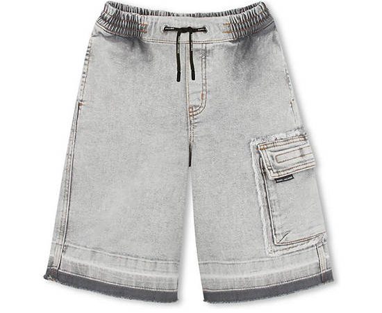 MARC JACOBS KIDS Boy Bermuda Shorts Drawstring Logo Detail Black