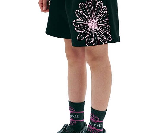 MARDI MERCREDI LES PETITS Kids Sweat Shorts Flower