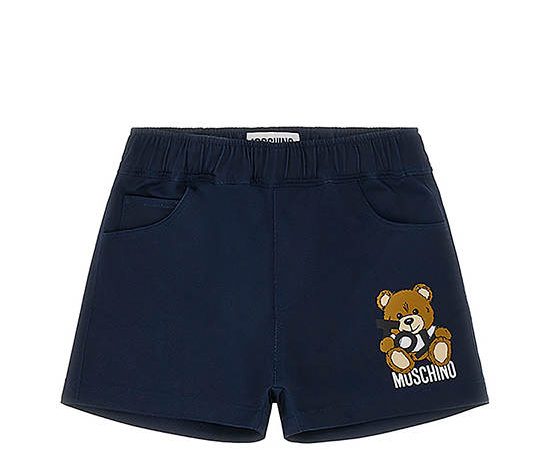 MOSCHINO KID Boy Toddler Shorts Navy