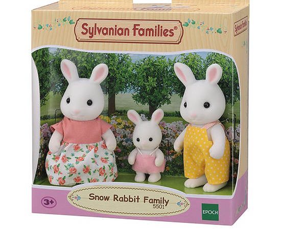 SYLVANIAN FAMILIES Play Set Snow Rabbit Family Multi-Color