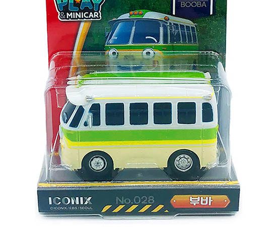 TAYO The Little Bus Vehicle Toy Booba - Tayo Play & Mini Car Green