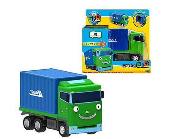 TAYO The Little Bus Vehicle Toy Tayo The Little Bus Push and Go Big Multi-Color
