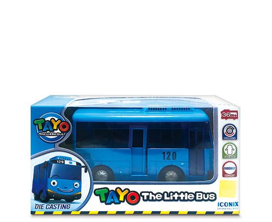 TAYO The Little Bus Vehicle Toy Tayo - Tayo Little Bus Die Casting Blue