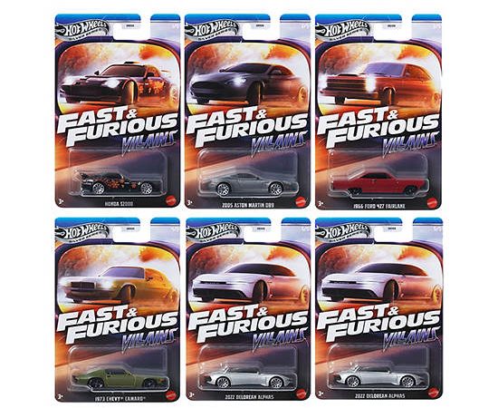 HOTWHEELS Vehicle Toy Fast & Furious J25 Random Pattern