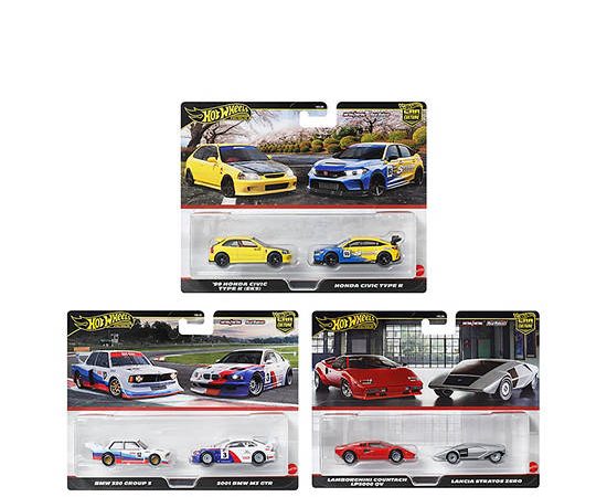 HOTWHEELS Vehicle Toy Premiums R25 Pack 2 Pcs Random Pack