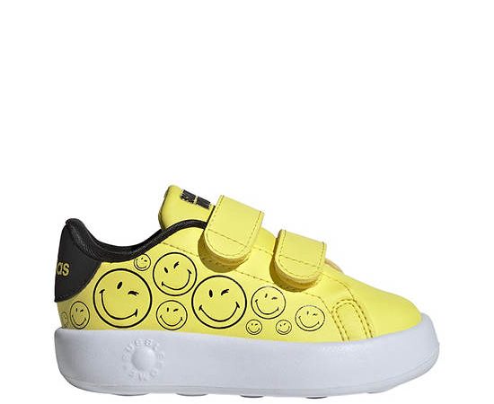 ADIDAS KIDS Unisex Infant Sneaker Smiley Advantage Yellow