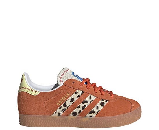 ADIDAS KIDS Unisex Toddler Sneaker Disney Pixar Toy Story Gazelle Orange