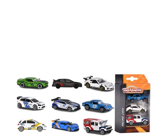 Majorette RACING 3 PIECES SET