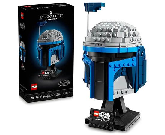 LEGO Block Toy Jango Fett Helmet 75408 Multi-Color