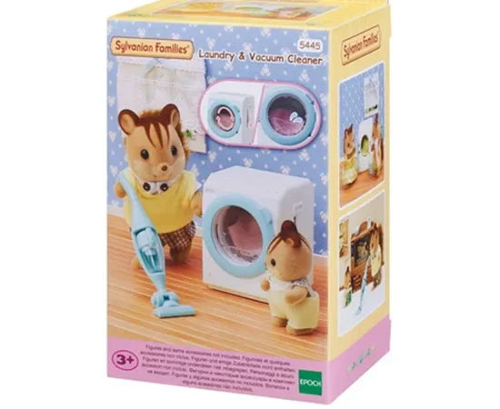 SYLVANIAN FAMILIES Laundry Vacuum Cleaner 54451 Multi-Color