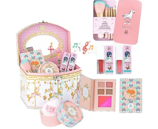 PUNARA Merry Go Round Beauty Treasure Music Box Multi-Color