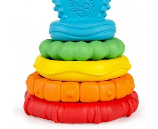 BABY EINSTEIN Stacking Teether Model BE12356 Multi-Color