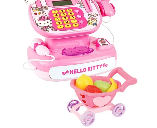 HELLO KITTY Toy Cash Register Set Multi-Color