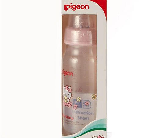 PIGEON Baby Bottle RPP KITTY 2013 with 8 Mini Nipples Size S