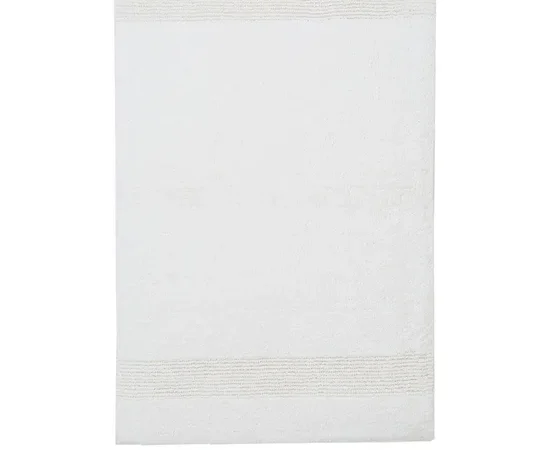 RALPH LAUREN HOME SANDERS - BATH RUG - WHITE 21X34 INCHES