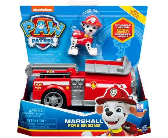 PAW PATROL Basic Vehicles - Marshall Red