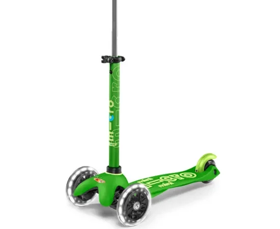 MICRO Scooter Mini Deluxe LED MCMMD051 Green