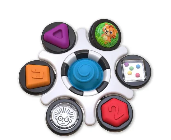 BABY EINSTEIN Curiosity Clutch Sensory Toy Multi-Color