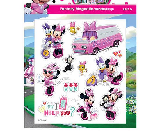 TOYS MART Developmental Toy Magnet Sheet Minnie Mouse Multi-Color