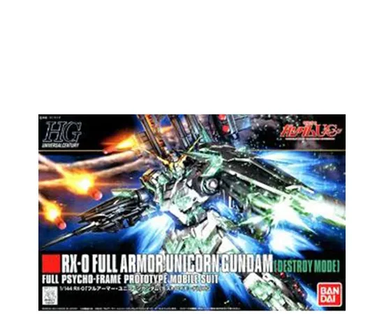 Bandai 1 144 HGUC Fullarmor Unicorn 1058005  Multi-Color