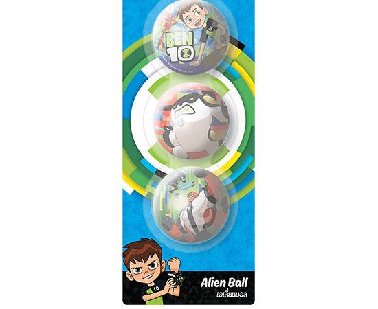 TOYS MART Toy Ball Ben10 PU Multi-Color