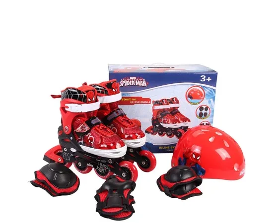 GB Spider-Man Inline Skate Set VCB71137S8 Red