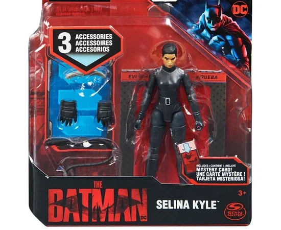 Batman and DC The Batman Movie 4" Figure Selina Kyle SM1206060654SK Black