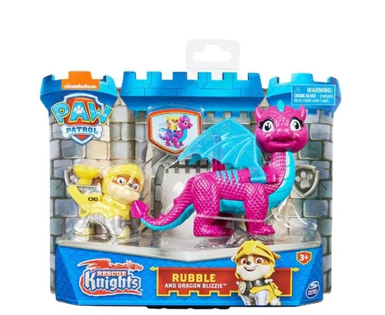 PAW PATROL Rescue Knight Hero Pups-Rubble Collection SM12017706RKRU Multi Size 24 x 6 x 19 CM