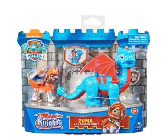 PAW PATROL Rescue Knight Hero Pups-Zuma Collection Multi Size 24 x 6 x 19 CM