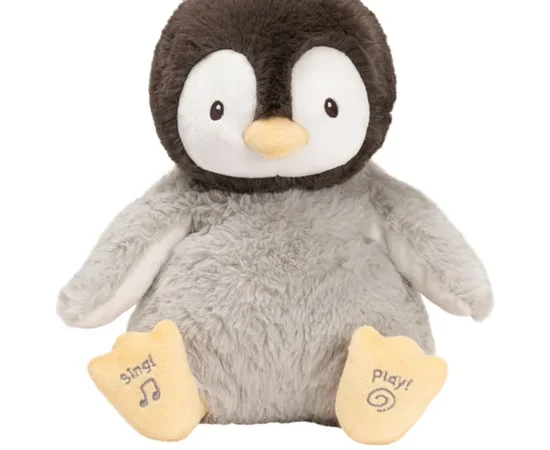 GUND Baby Animated Kissy The Penguin SM120605934100 Multi-Color