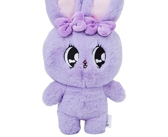 ESTHER BUNNY Plush Standing Esther Bunny 12 Inch Purple