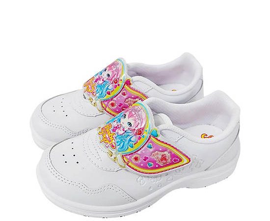 POPTEEN Girl Toddler Kindergarten Shoes 555 White
