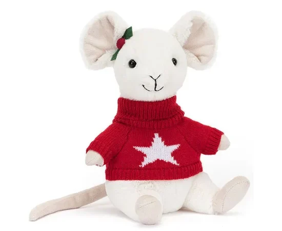 JELLYCAT Doll Merry Mouse Jumper Multi-Color