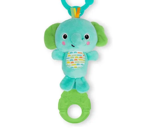 BRIGHT STARTS Tug Tunes On-The-Go Toy Elephant FGBS13087