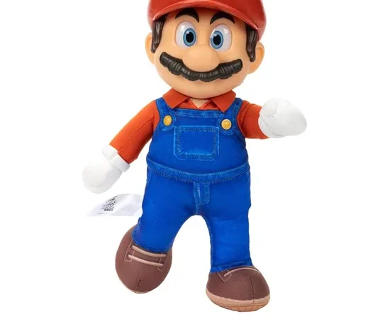 SUPER MARIO Roto Plush Mario 12 inch Super Mario Movie Multi-Color