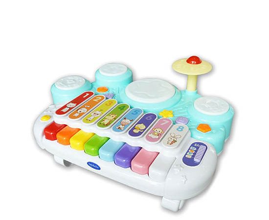 BONBEBE Electronic Xylophone Drum Multi-Color