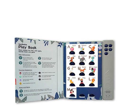 BONBEBE Play Book ABC Learn Multi-Color