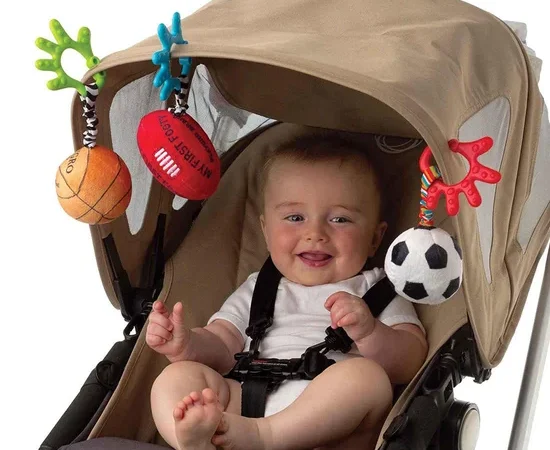 PLAYGRO Baby Sports Balls-Mini Soccer Multi-Color