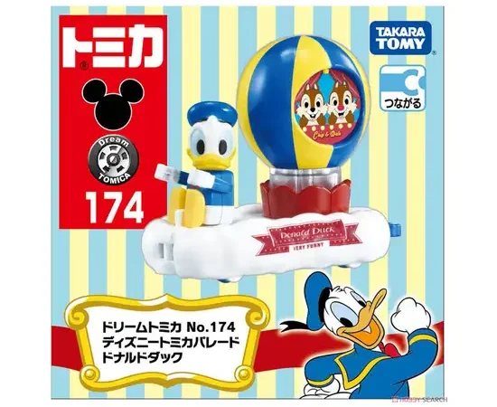 TOMICA_DIECAST DISNEY174 DONALD DUCK Multi-Color