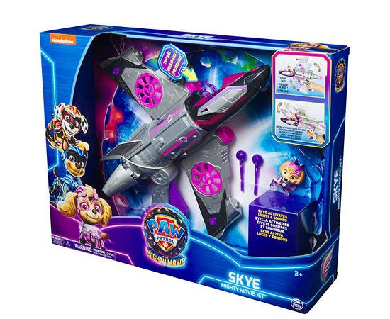PAW PATROL Toy Movie 2 Skye Deluxe Vehicle Multi-Color