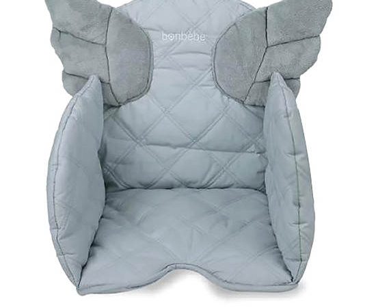 BONBEBE Soft Seat Pad Wing Cool Grey